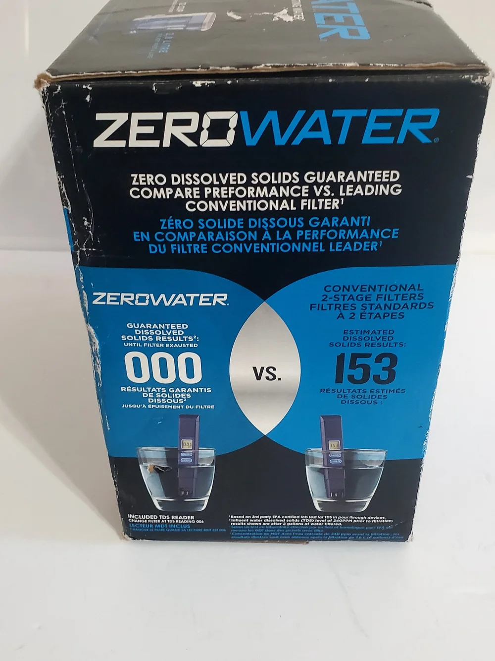 5-Stage Water Filter Pitcher – Blue/White